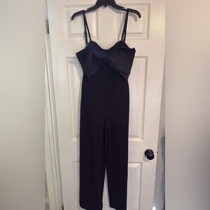 T.J.Maxx Black Jumpsuit with Stylish Bow